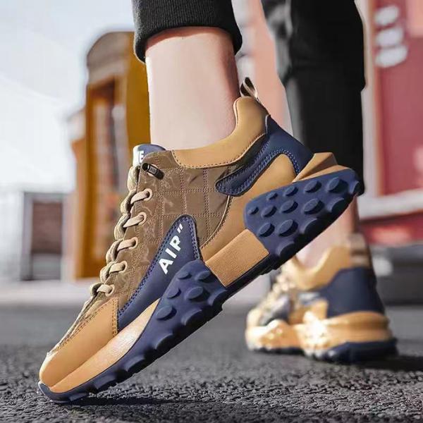 Air Chunky Sneaker – Bej/Tünd Göy