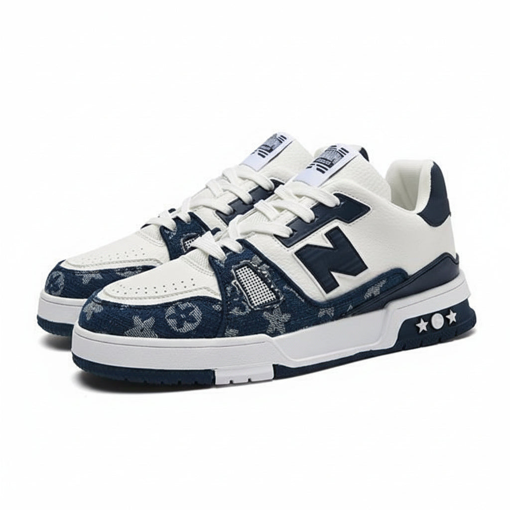 New Balance 550 Denim - Ağ/Tünd Göy