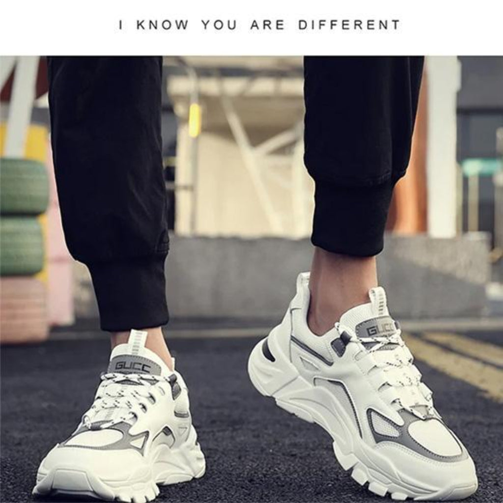 GUR Chunky Sneaker – White/Grey