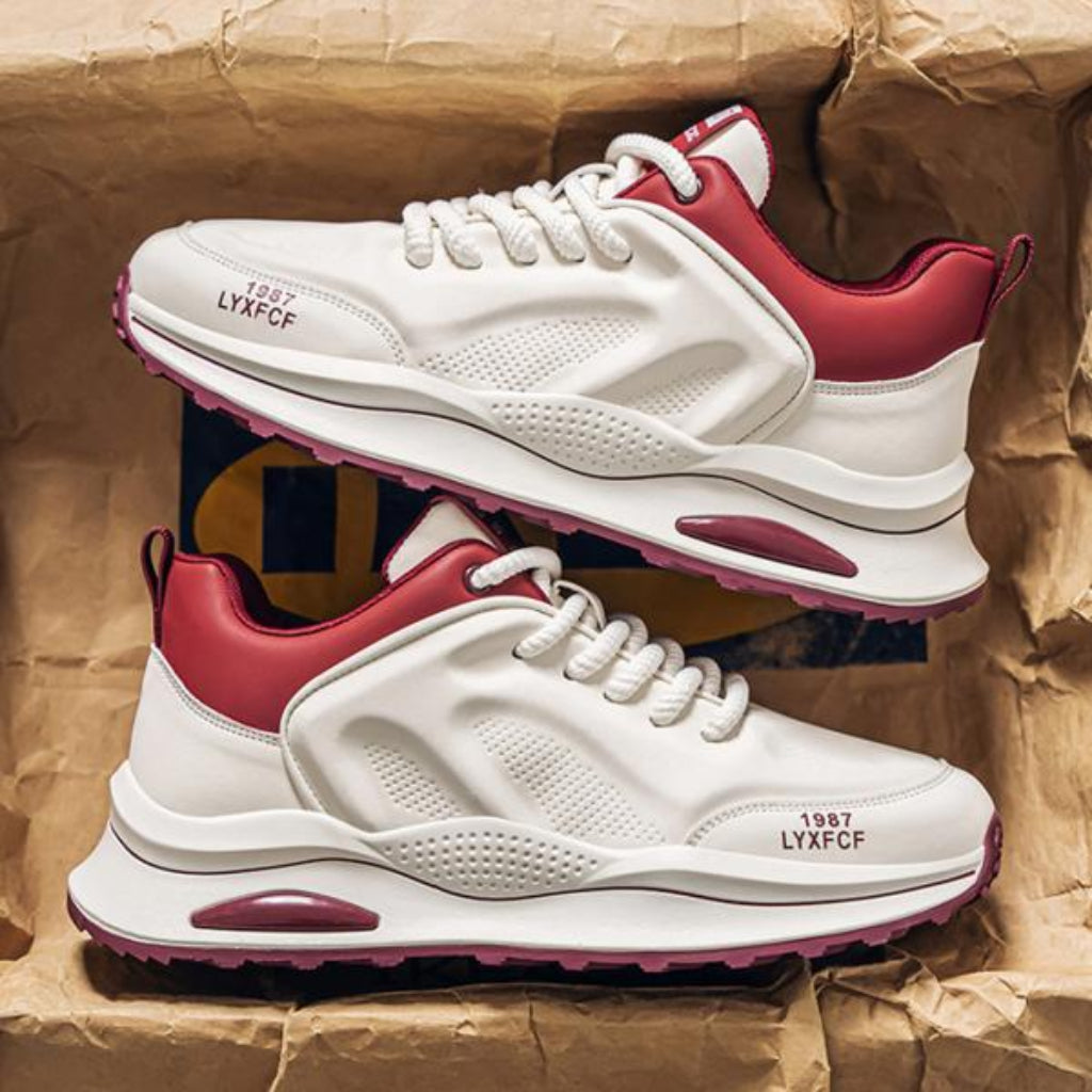 LYXFCF 1987 Chunky Sneaker — Ağ/Qırmızı