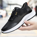 Sport Mesh Sneaker — Qara/Ağ