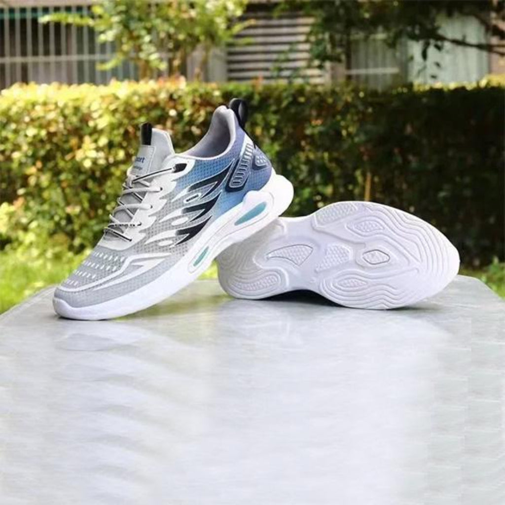 Sport Flame Sneaker – Navy/Grey