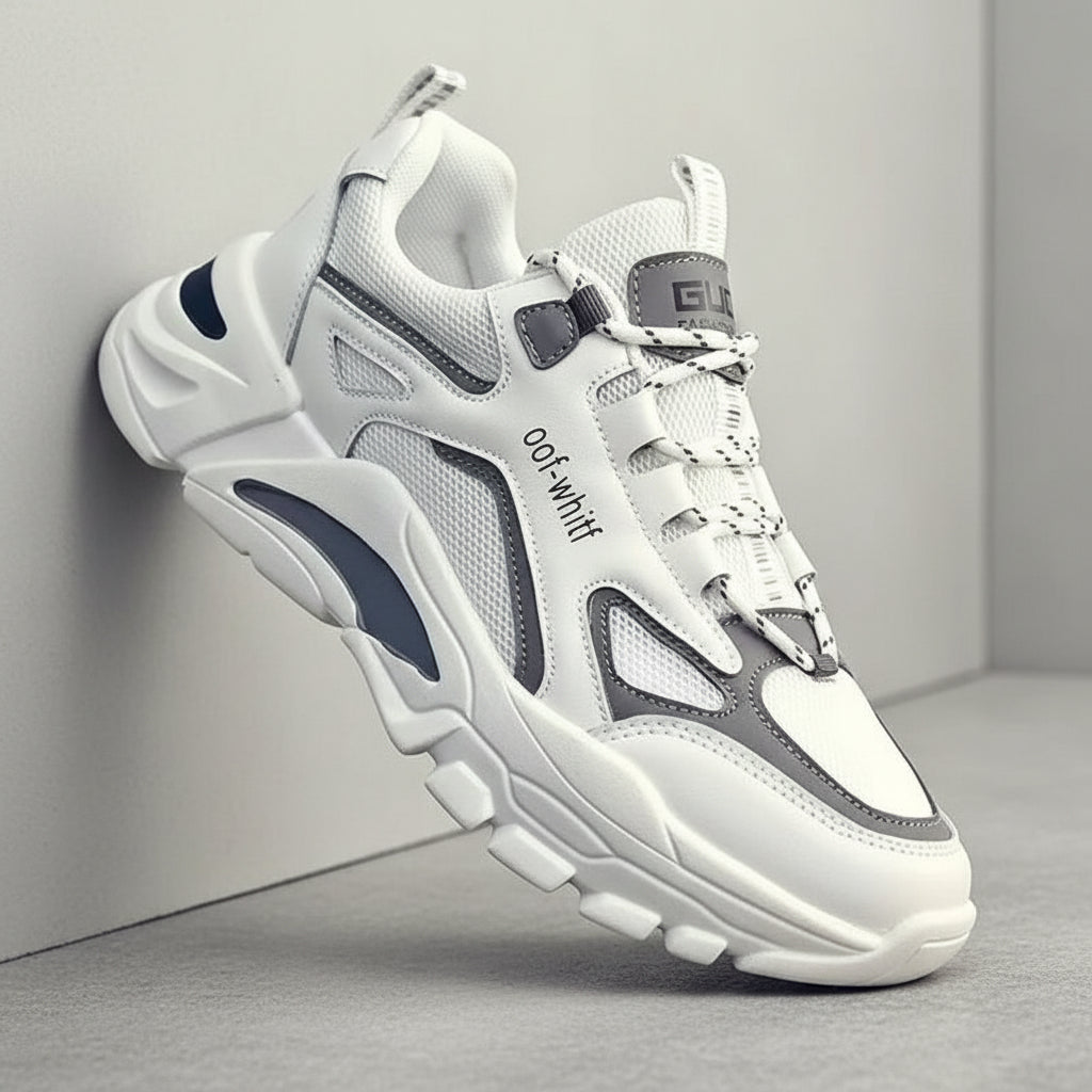 GUR Chunky Sneaker – White/Grey