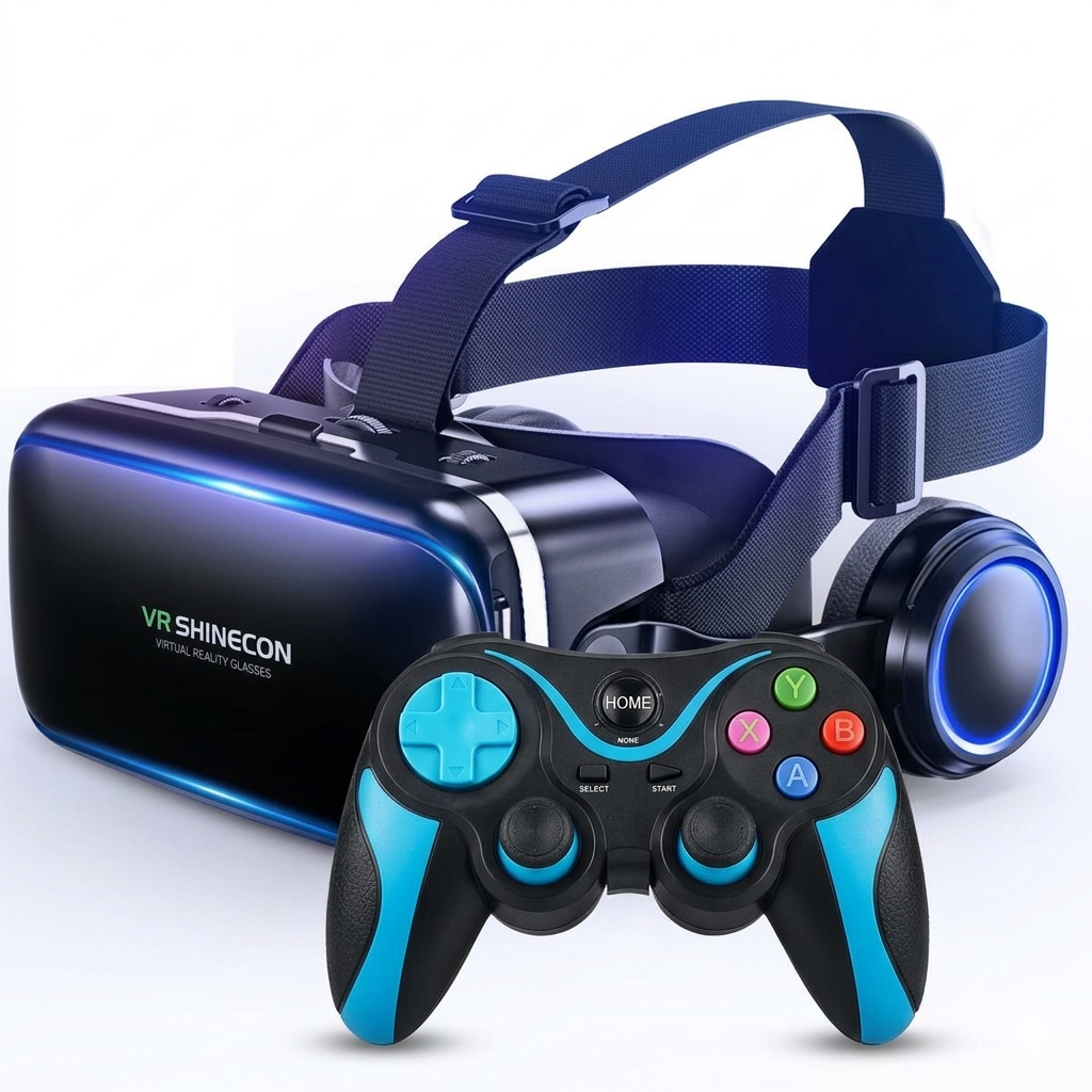 VR Shinecon Virtual Reality Eynəyi + Pult Hədiyyəsi