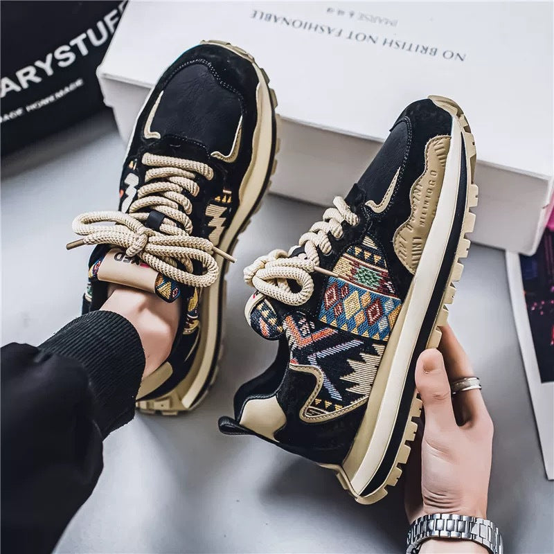 Ethnic Pattern Sneaker – Bohemian Style